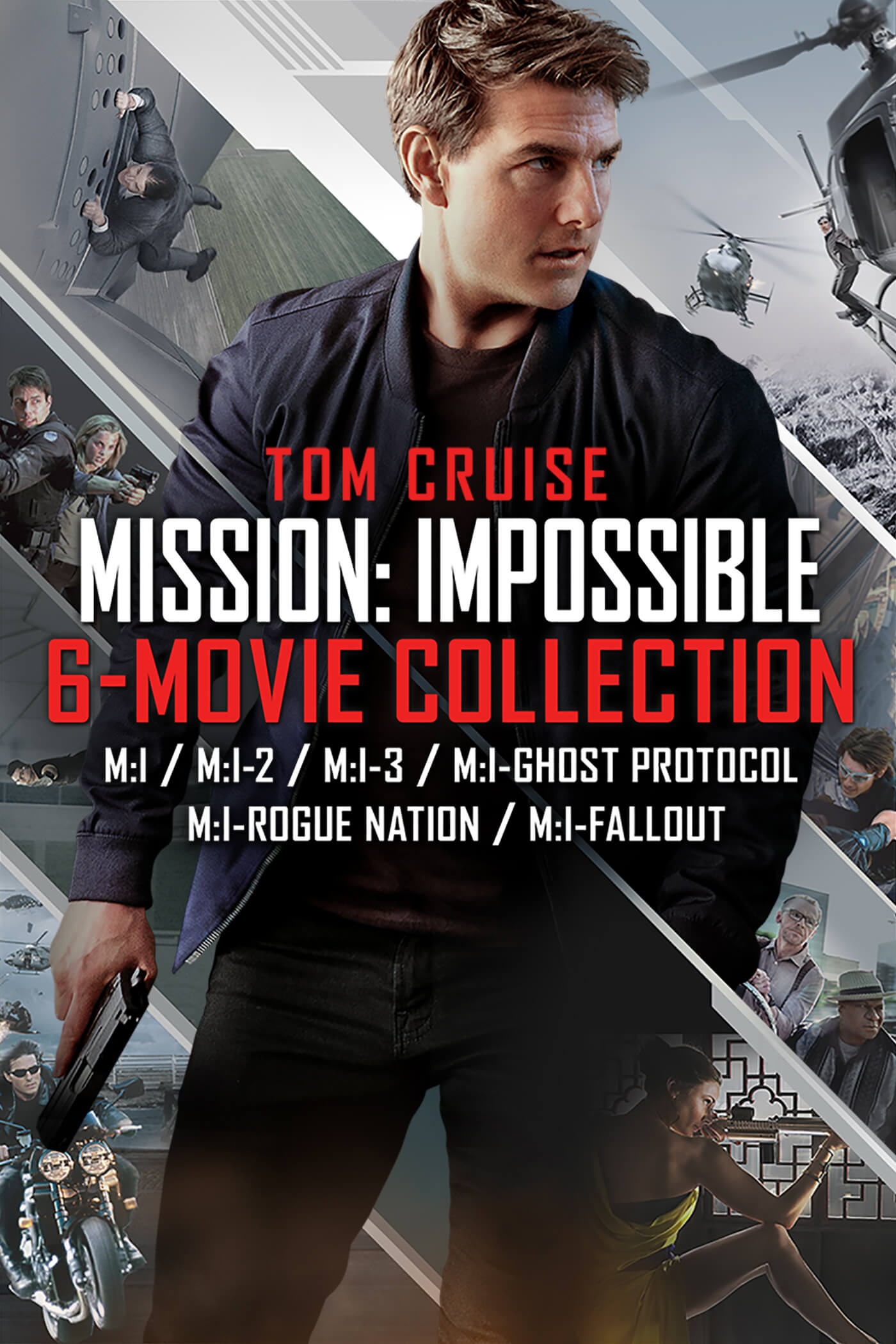 Mission Impossible 6Movie Collection 4K UHD & Blu ray 60 off