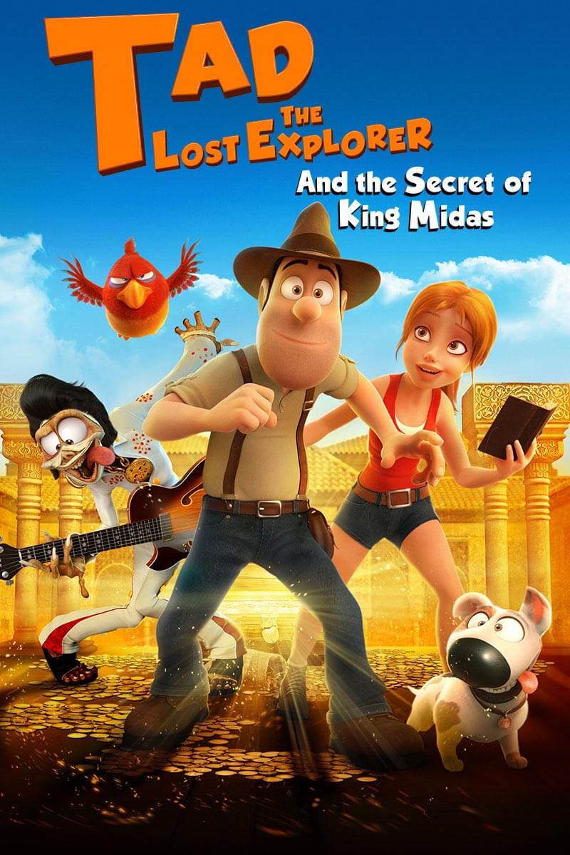 Watch Tad, The Lost Explorer And The Secret Of King Midas | DVD/Blu-ray or  Streaming | Paramount Movies